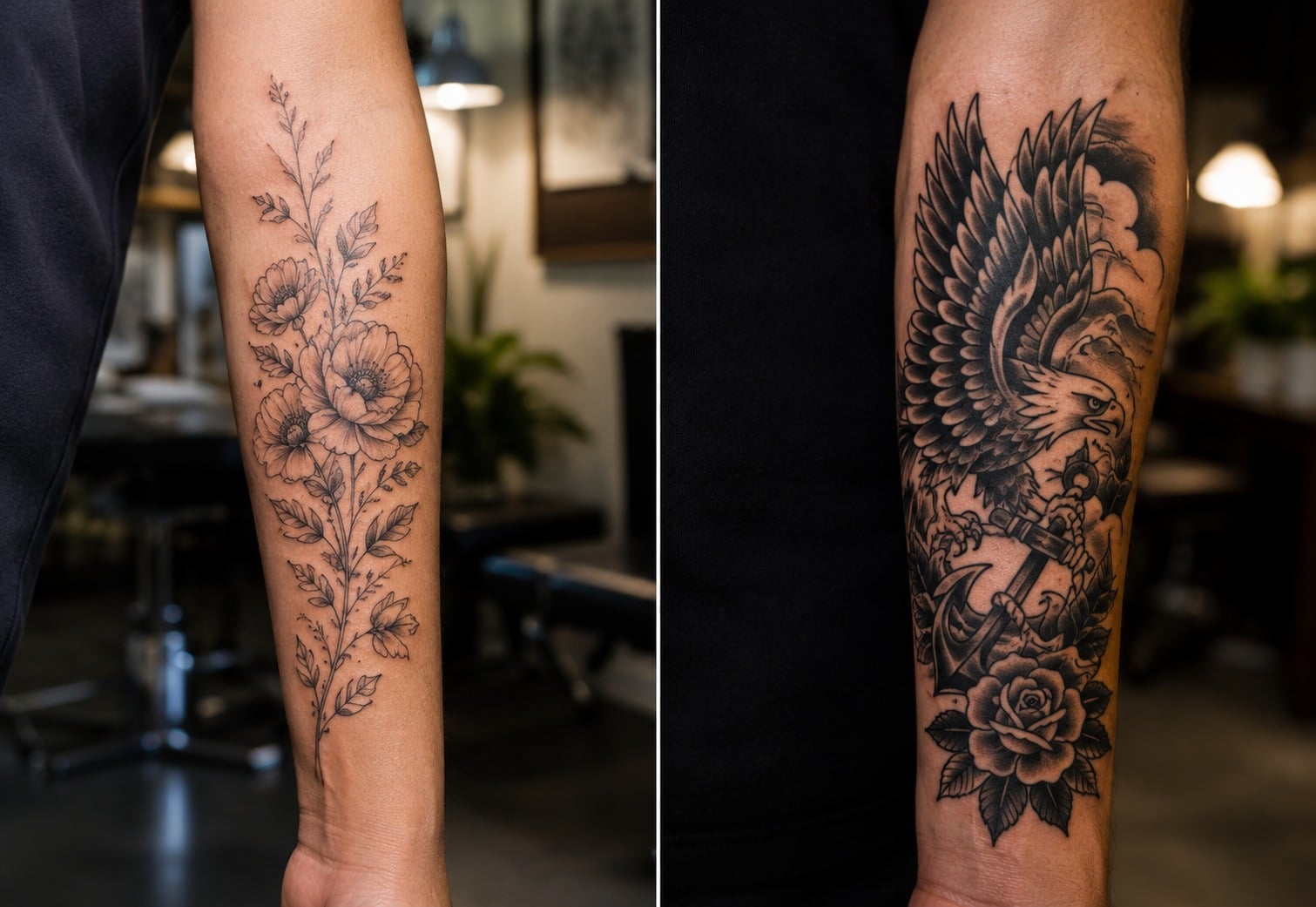 Fine Line Tattoos vs. Bold Line Tattoos: Which Style Ages Better? - DH Tattooing - Livermore, Ca